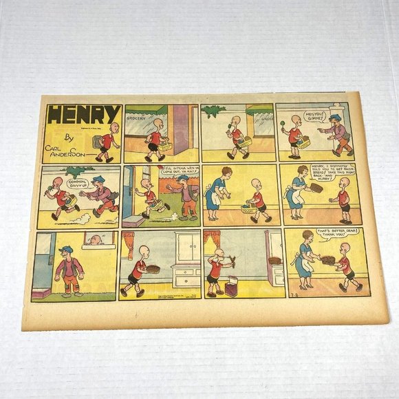 Camel Cigarette Ad New York World's Fair 1939 Comic Half Page Original Newspaper - Picture 8 of 11